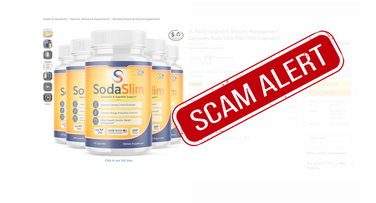 Checking whether SodaSlim is a scam before buying